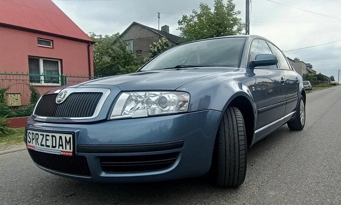 Skoda Superb cena 16900 przebieg: 163000, rok produkcji 2005 z Kalisz Pomorski małe 326